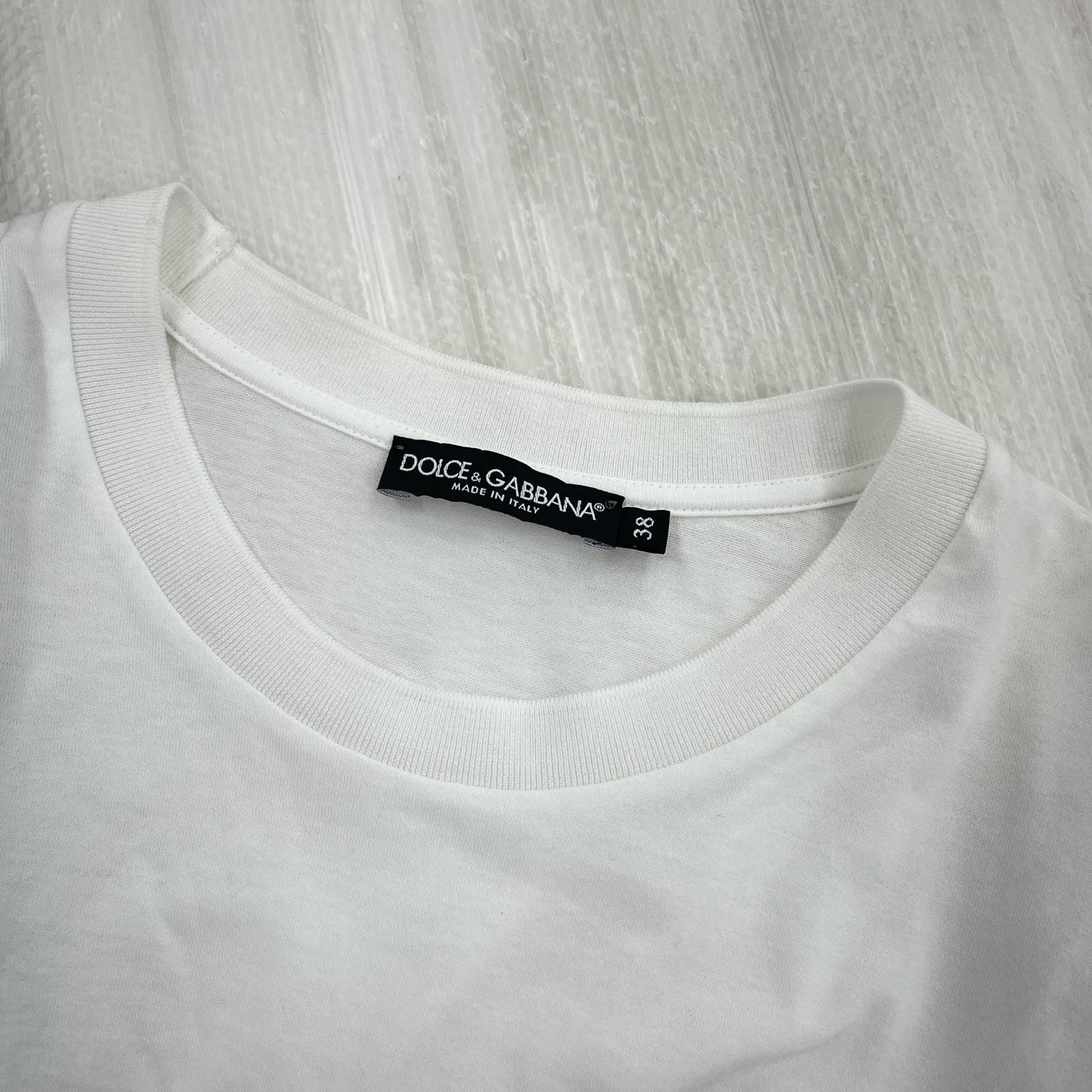半袖Tシャツ 刺繍ssシャツ 白 38 ホワイト