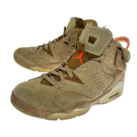 スニーカー TRAVIS SCOTT AIR JORDAN 6 RETRO(26.0) 26cm (US8 UK7 1/2 EU42) ブラウン