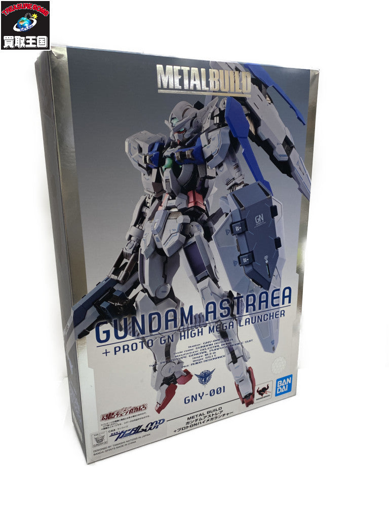 METAL BUILD ガンダムアストレア+プロトGNハイメガランチャー フィギュア/グッズ
