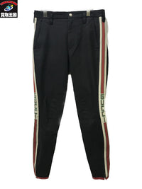 18年 サイドラインギャバ ストレッチパンツ size44
