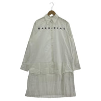 長袖シャツ 21aw LOGO PRINT COTTON DRESS シャツ size16 ホワイト