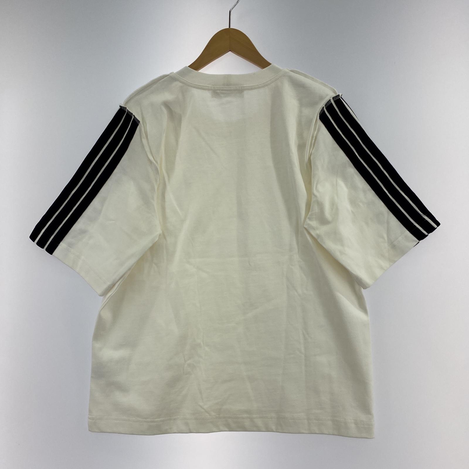 半袖Tシャツ Dima Leu サイドラインTee S ホワイト
