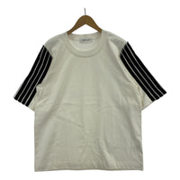 半袖Tシャツ Dima Leu サイドラインTee S ホワイト