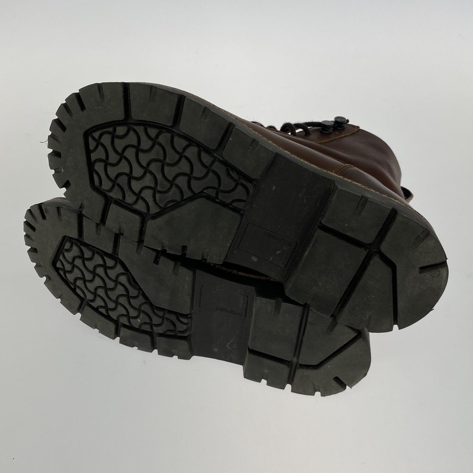 ブーツ BIRKENSTOCK HIGHWOOD LACE MID ブラウン