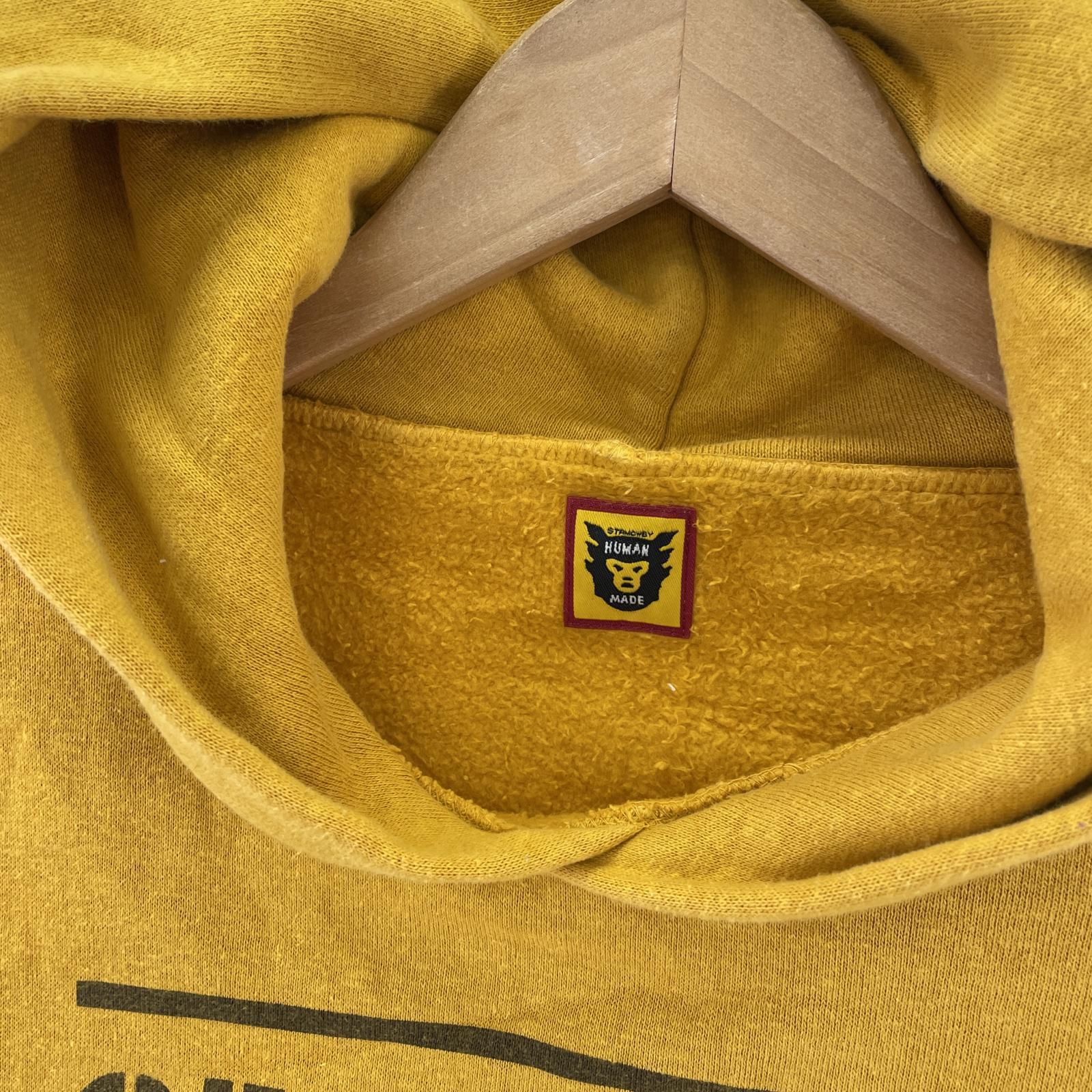 パーカー 22AW TSURIAMI HOODIE M M イエロー