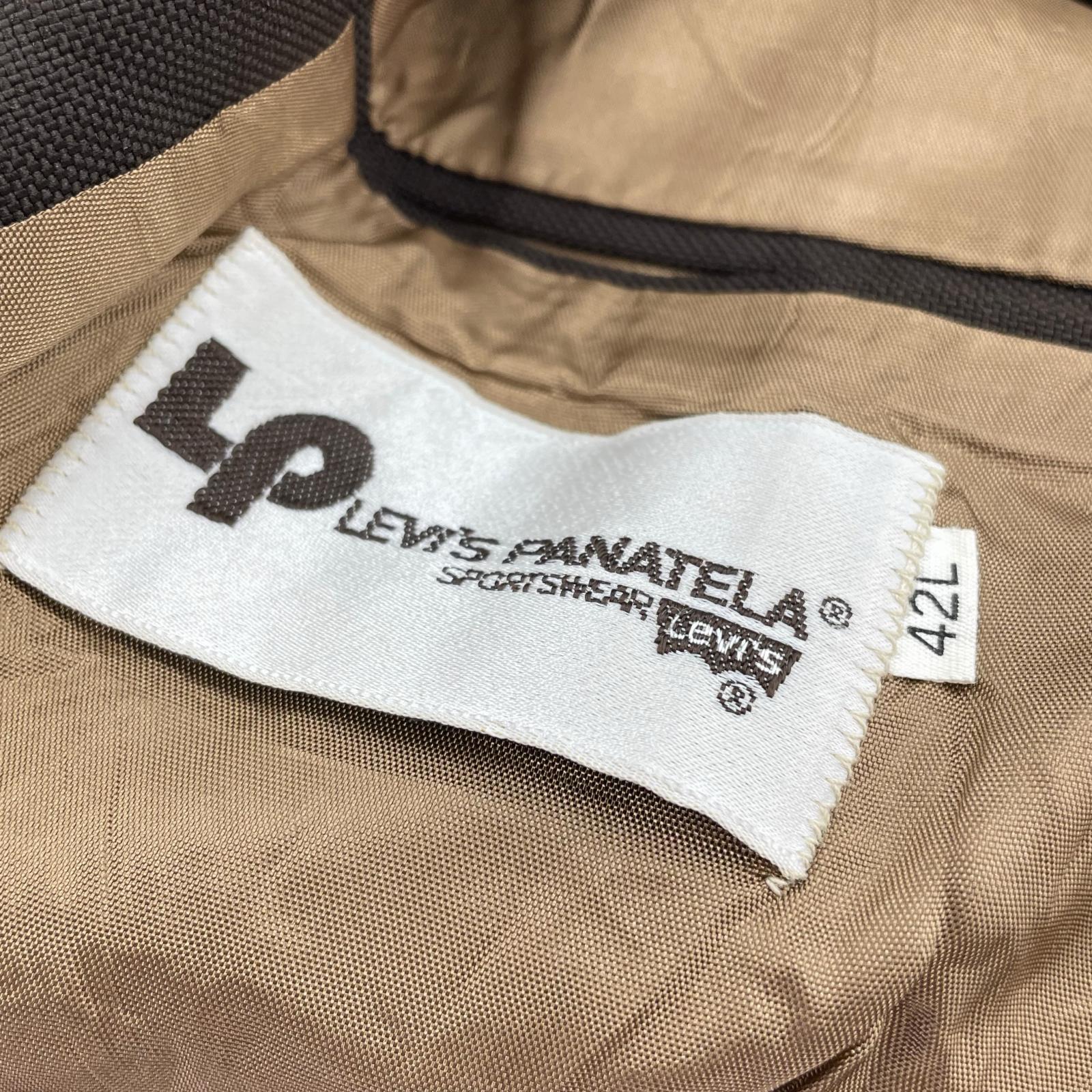 テーラードジャケット PANATELA テーラードジャケット (42R) 焦げ茶 ブラウン
