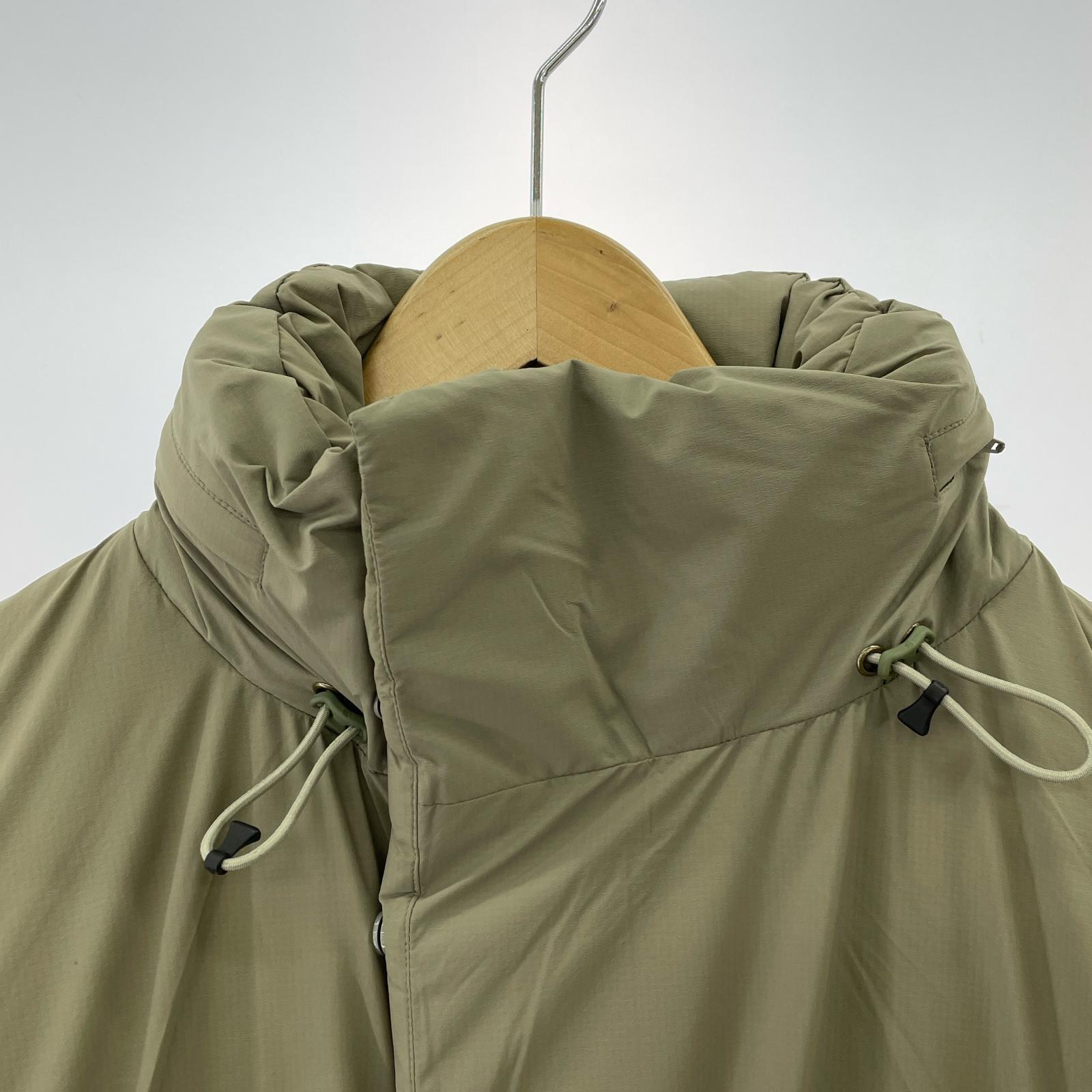ダウンジャケット F/CE. × NANGA STAND LONG DOWN COAT L カーキ
