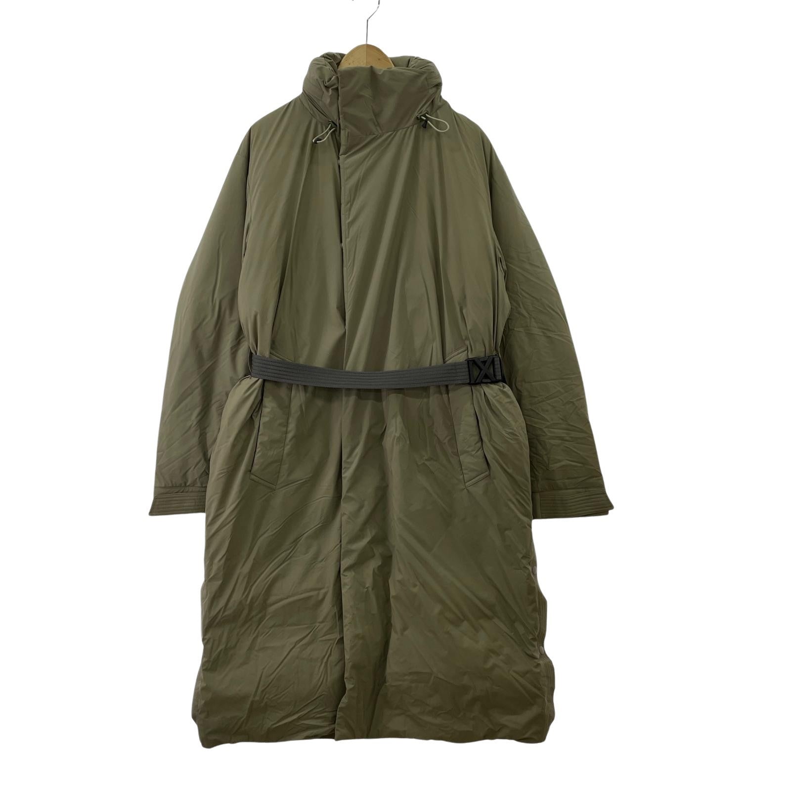 ダウンジャケット F/CE. × NANGA STAND LONG DOWN COAT L カーキ