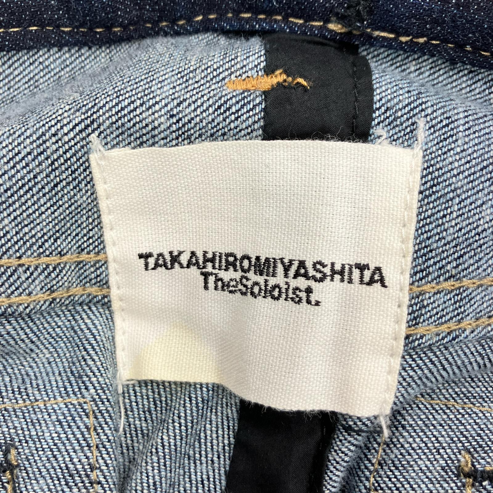 デニムパンツ TAKAHIRO MIYASHITA The SoloIst. スキニーデニムパンツ インディゴ 46 46