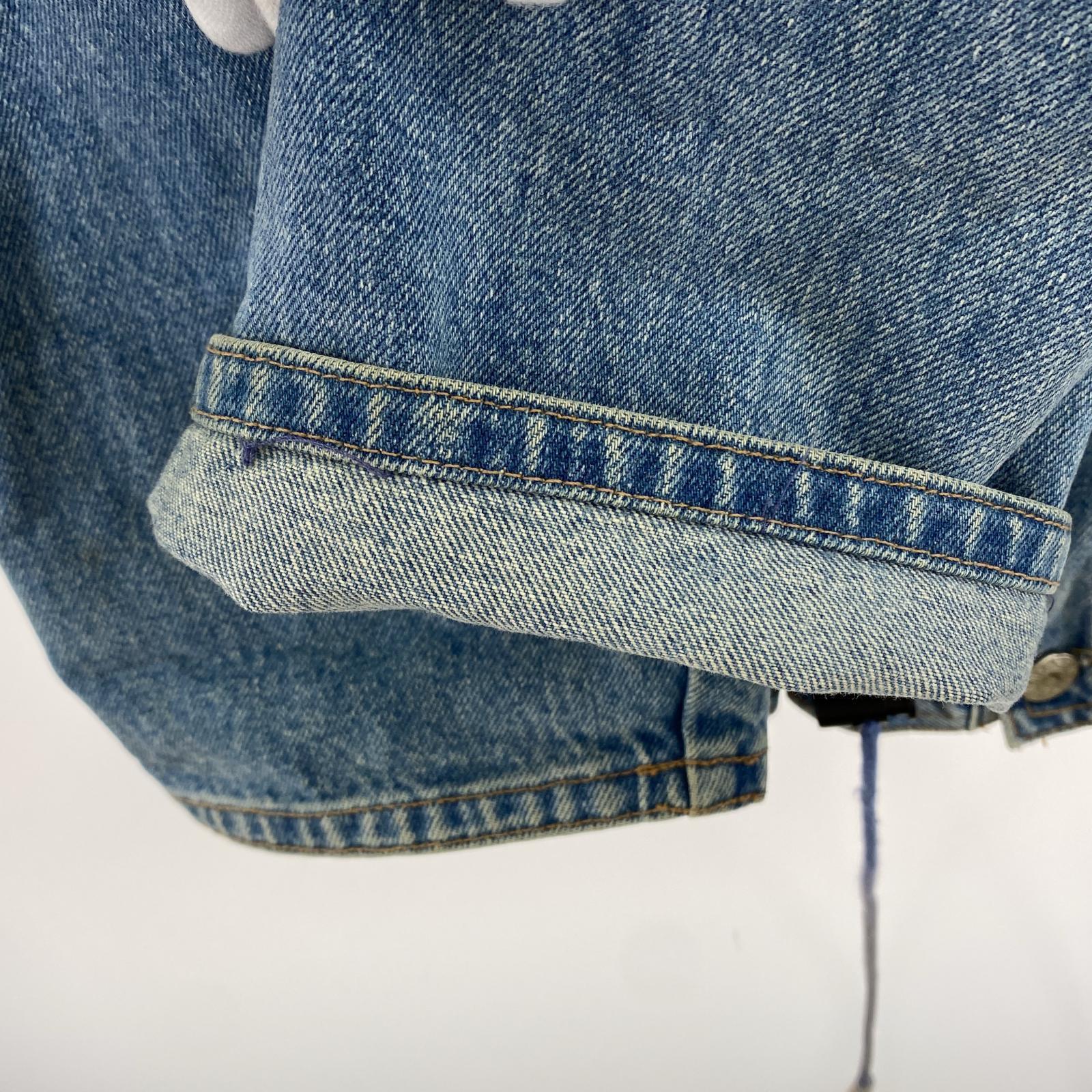 デニムジャケット GUESS JEANS 90s USA製 デニムフーディー(L) L
