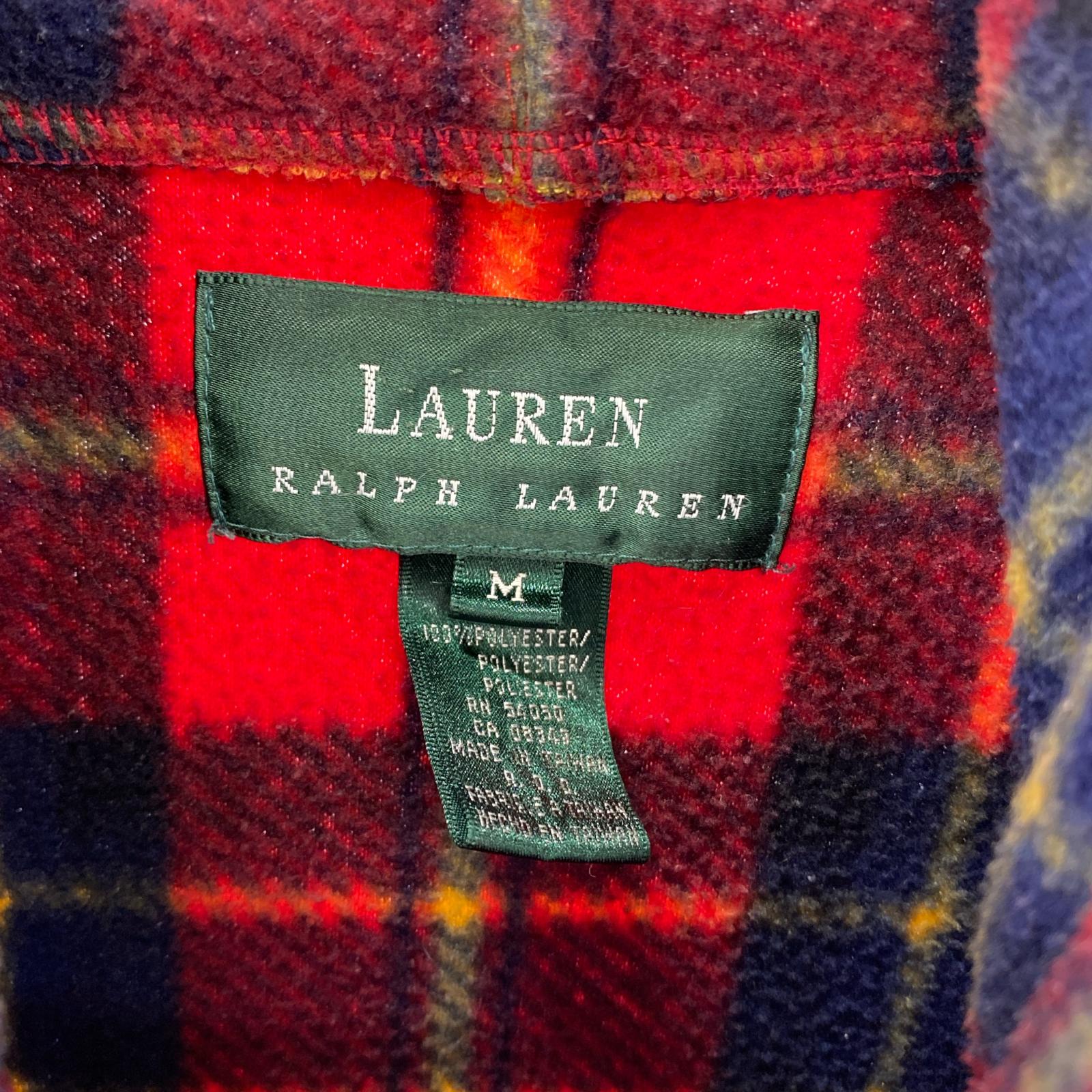 パーカー LAUREN RALPH LAUREN チェック(M) M