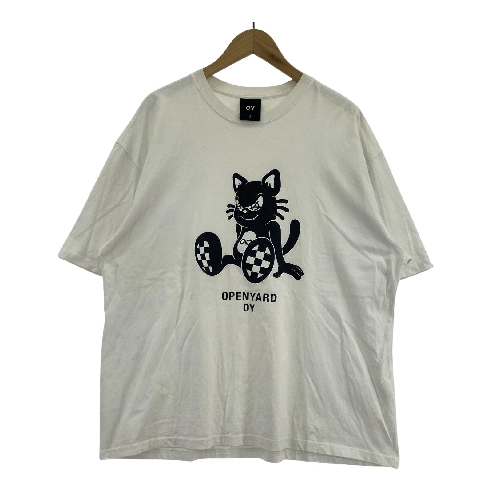 半袖Tシャツ OpenDaroクマ/ブラック ホワイト