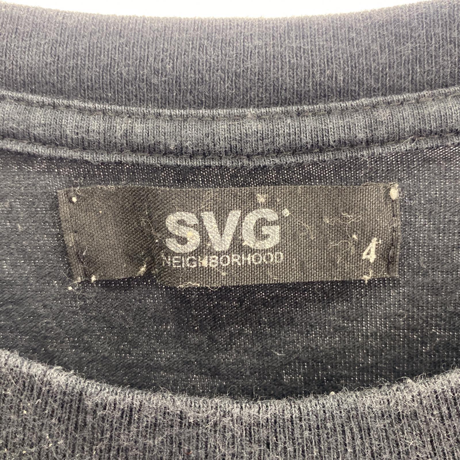 半袖Tシャツ SVG Neighborhood カットソー 4 ブラック