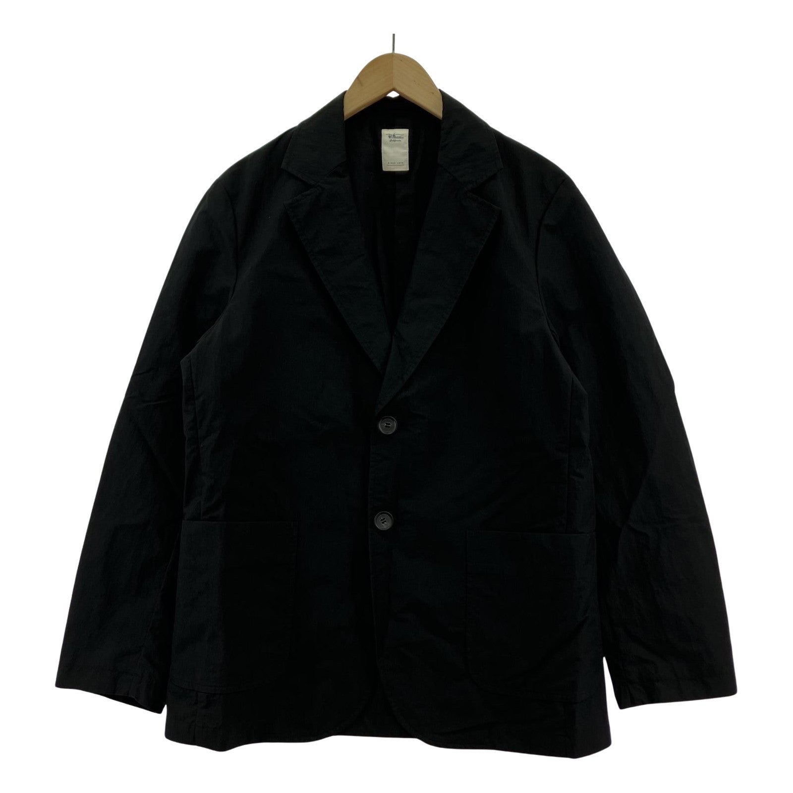 テーラードジャケット Cotton Nylon Weather Jacket S 黒 S ブラック