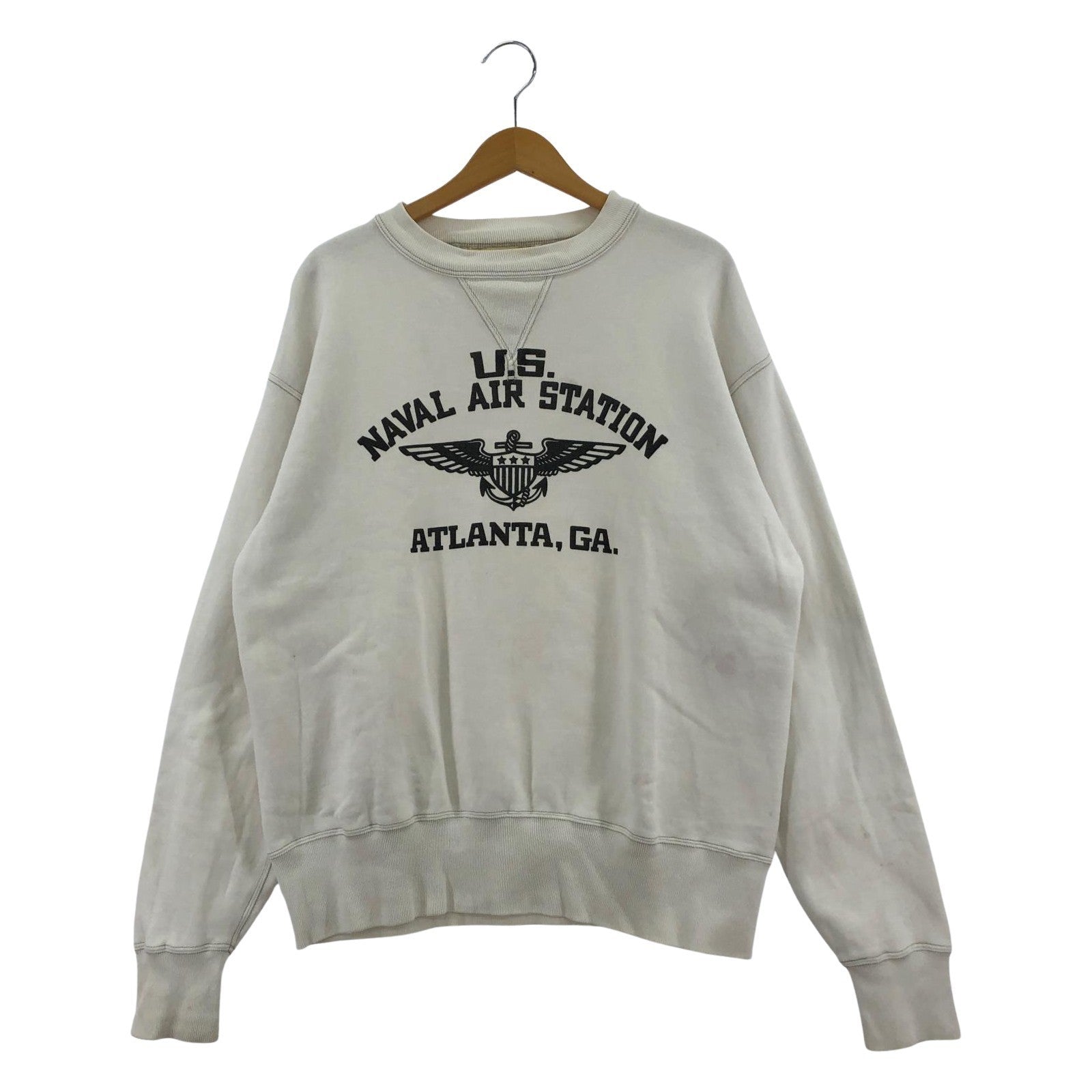 スウェット 両V(XL) 白 ホワイト