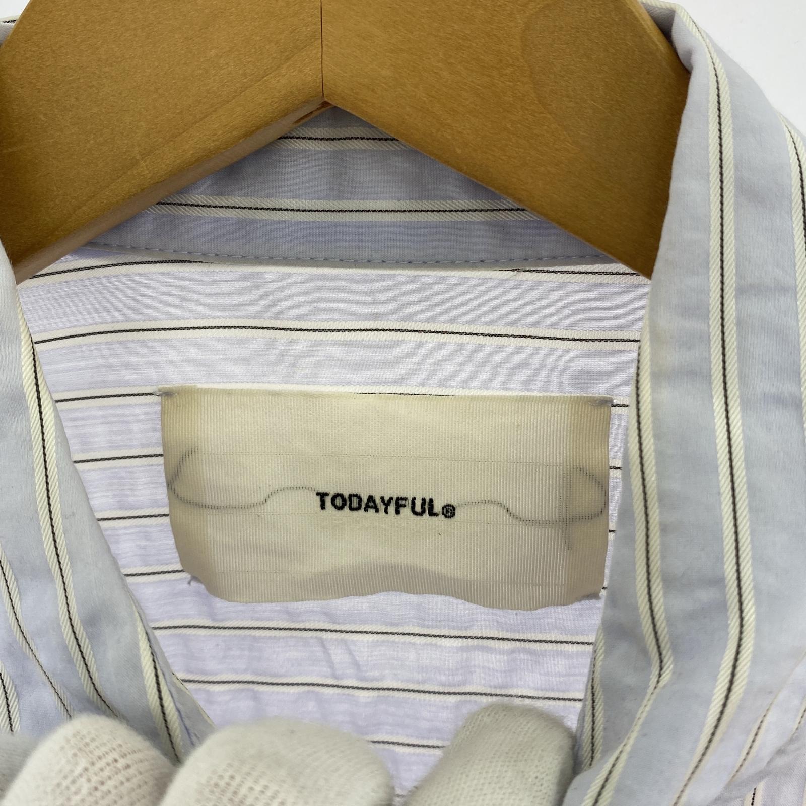 長袖シャツ 24SS Stripe Short Shirts (F)