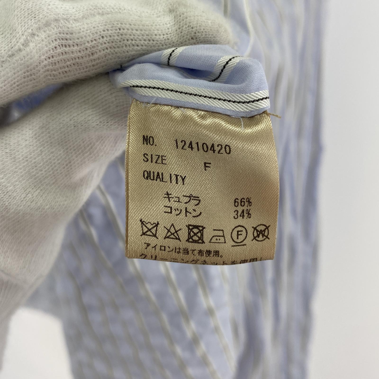 長袖シャツ 24SS Stripe Short Shirts (F)