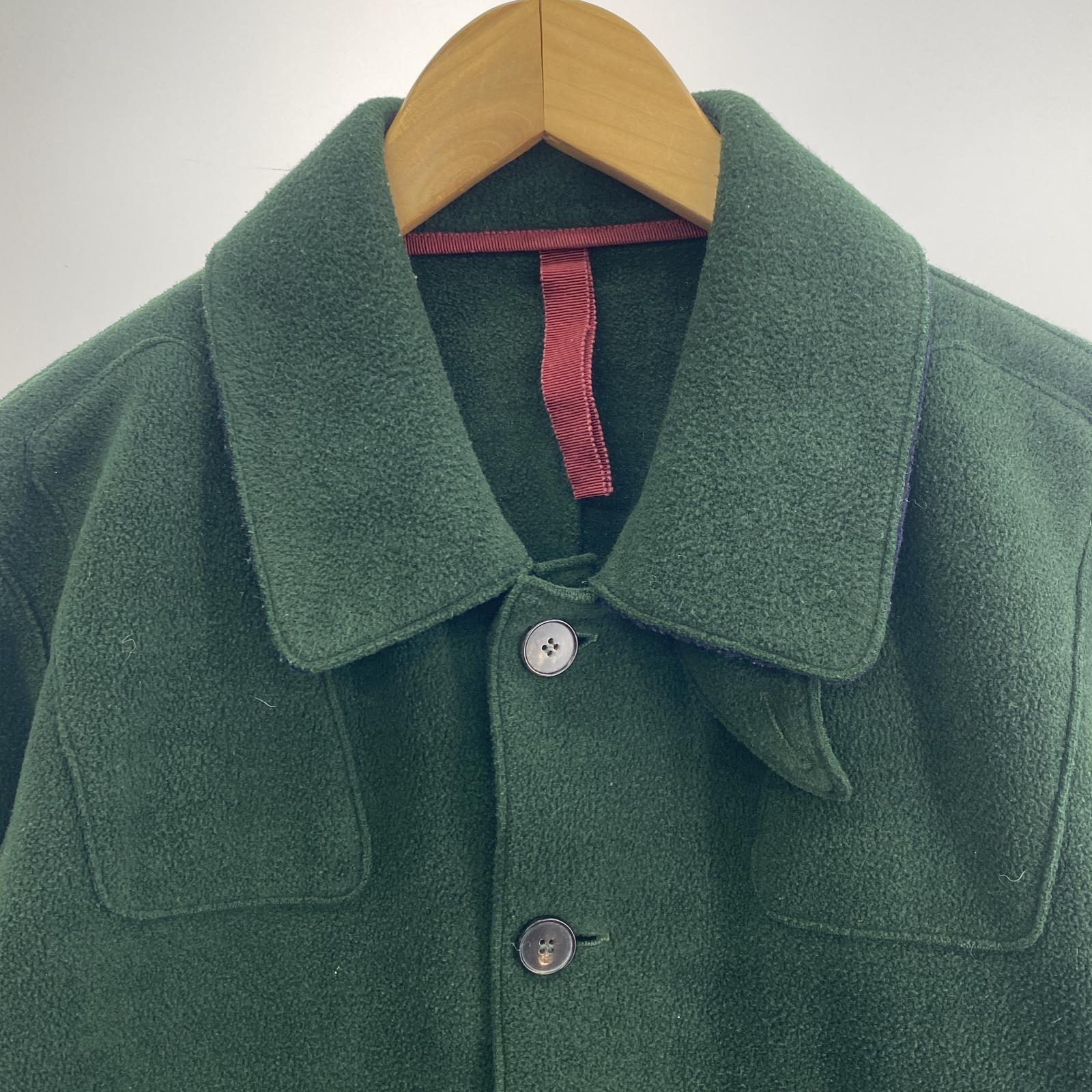 ジャケット HARRIS WHARFL LONDON グリーン