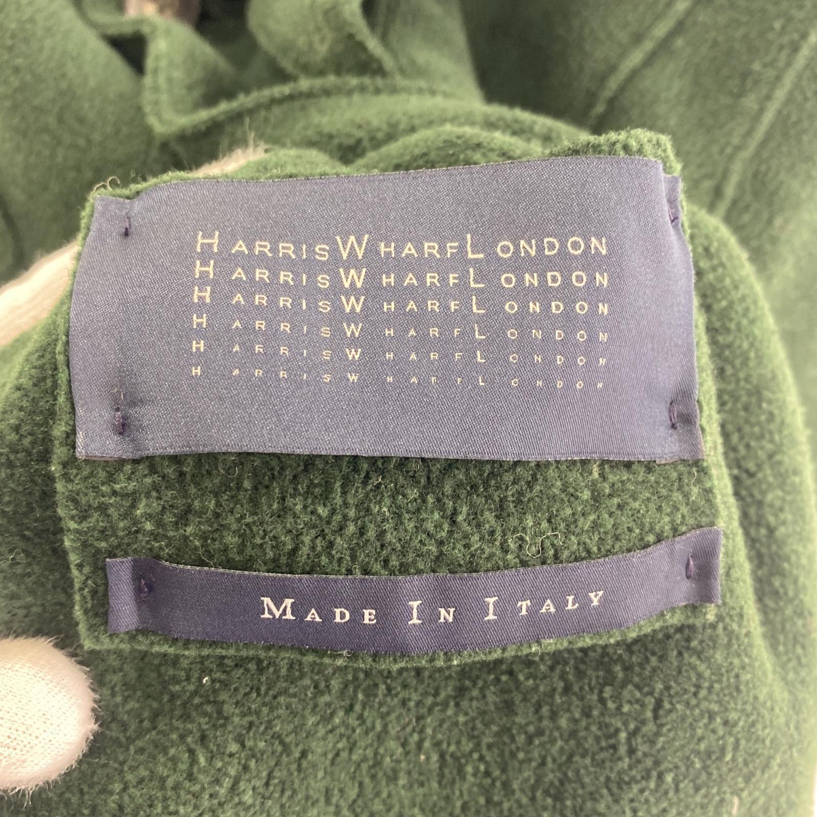 ジャケット HARRIS WHARFL LONDON グリーン