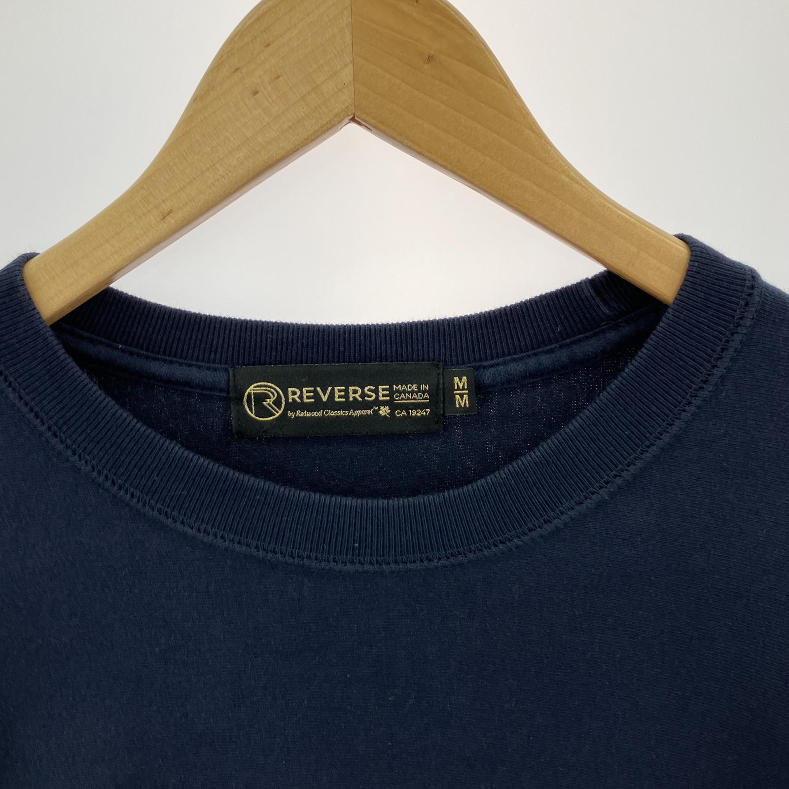 長袖Tシャツ redwood classics REVERSE ヘビーウェイトL/Sカットソー M ネイビー