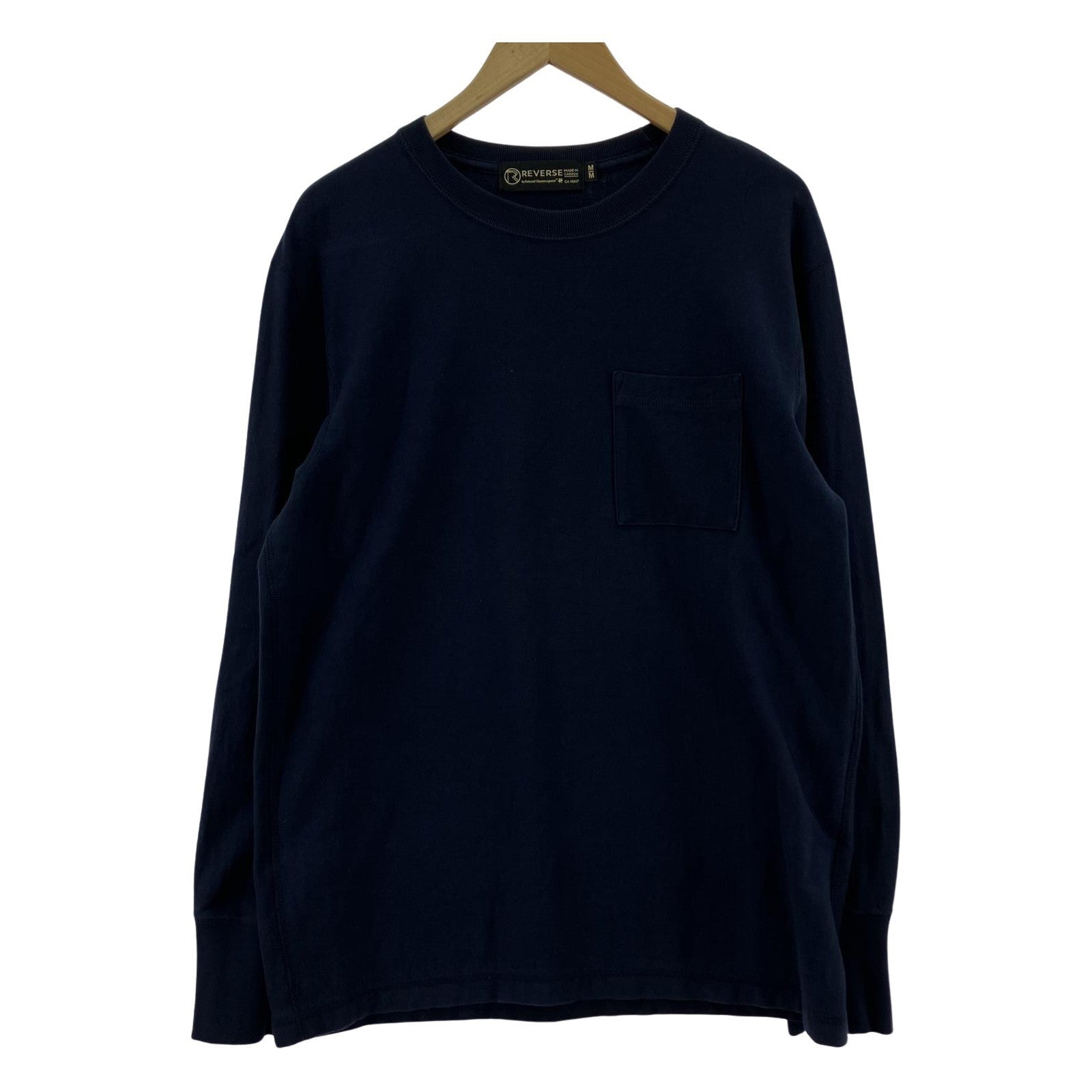 長袖Tシャツ redwood classics REVERSE ヘビーウェイトL/Sカットソー M ネイビー