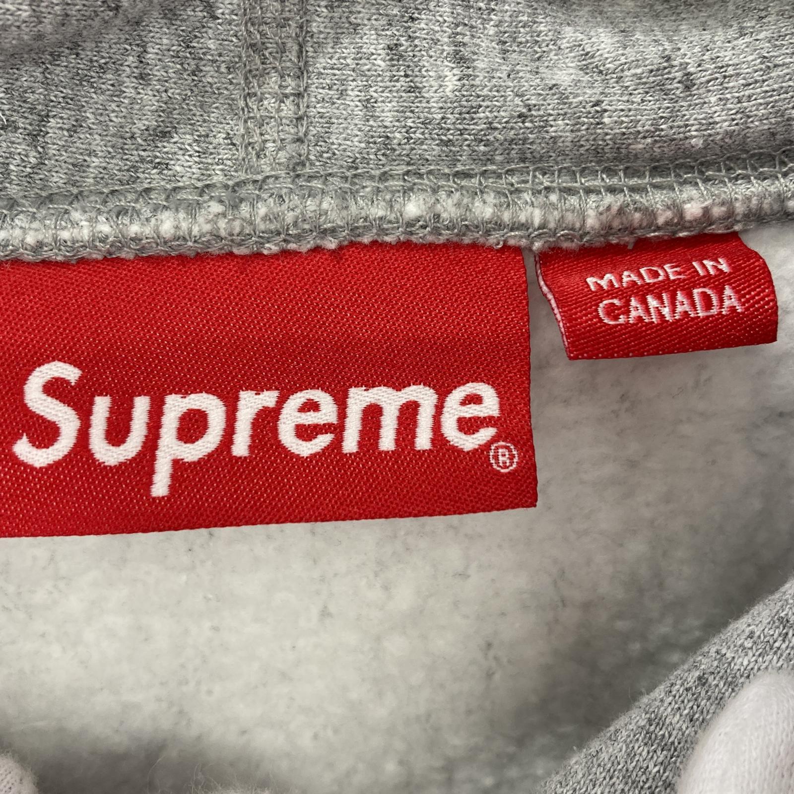 パーカー 23SS Motion Logo Hooded Sweatshirt 灰 (M) M グレー