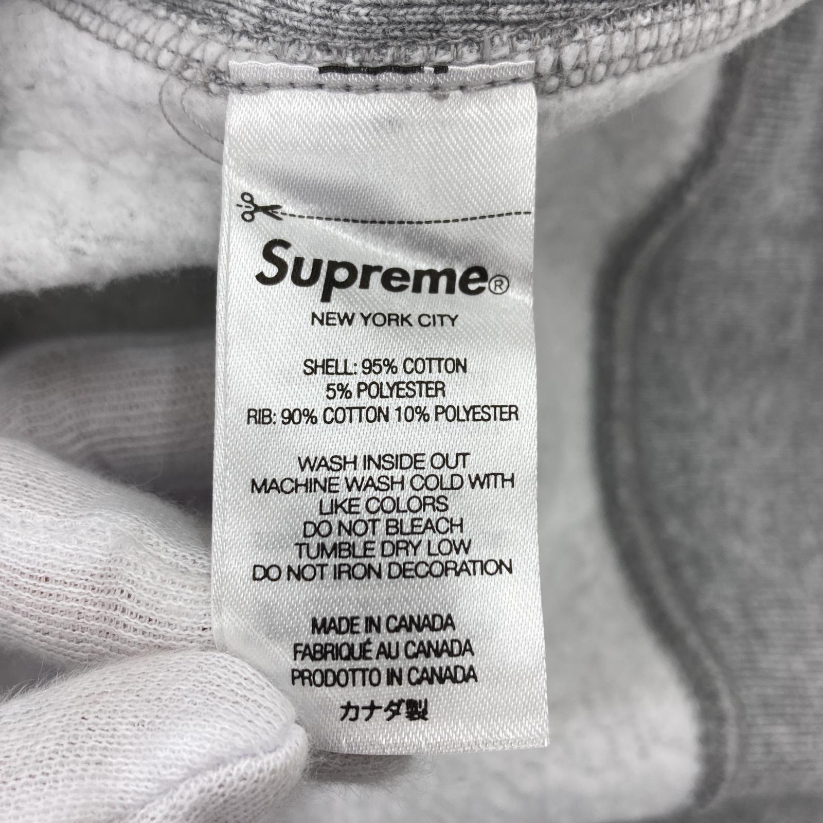 パーカー 23SS Motion Logo Hooded Sweatshirt 灰 (M) M グレー