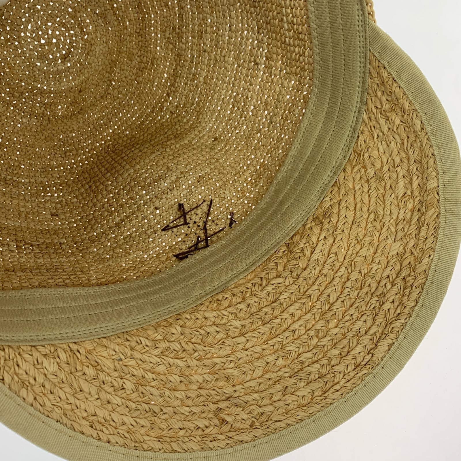 キャップ RAFFIA CAP ベージュ