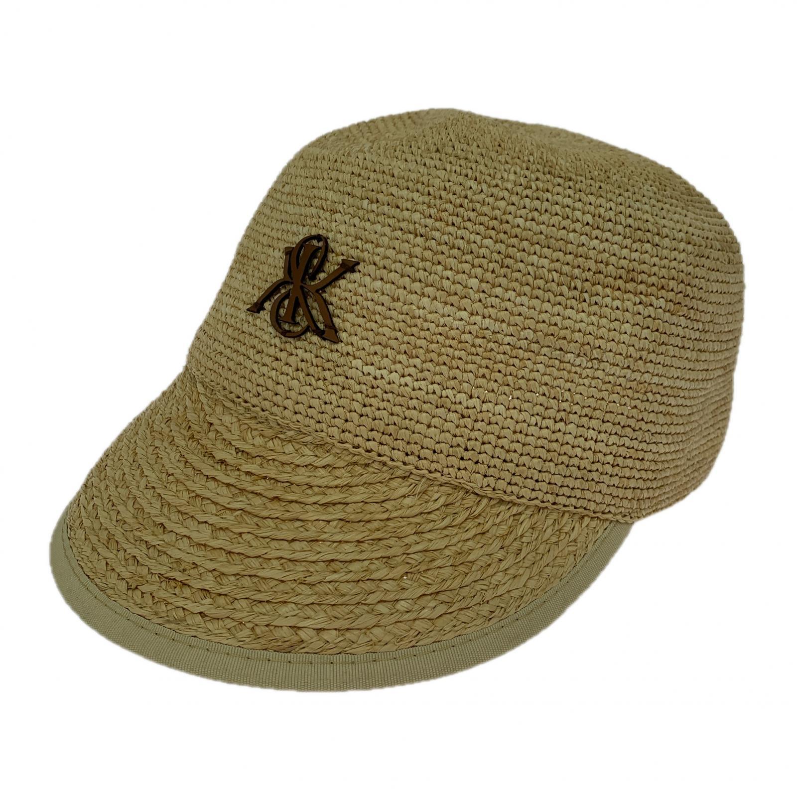 キャップ RAFFIA CAP ベージュ