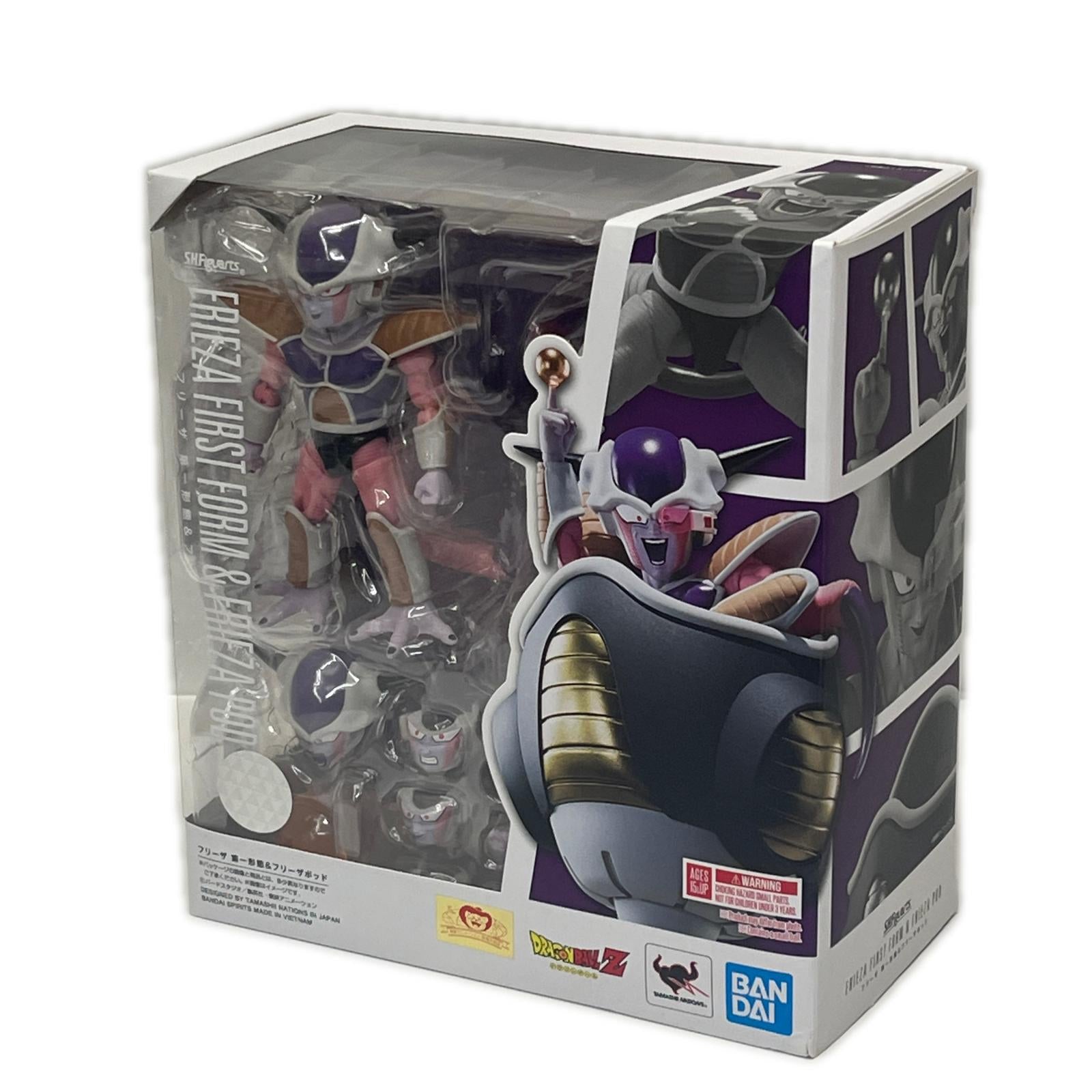 S.H.Figuarts フリーザ第一形態&フリーザポッド 開封品 ダメージあり ドラゴンボールZ BANDAI フィギュア/グッズ
