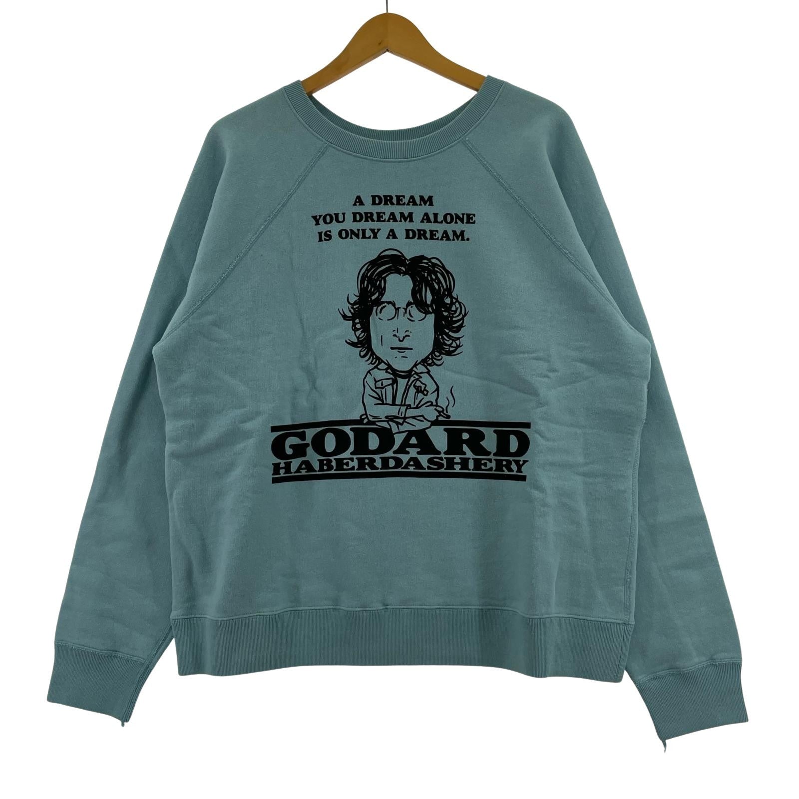 スウェット godard haberdashery スウェット S ブルー S ブルー