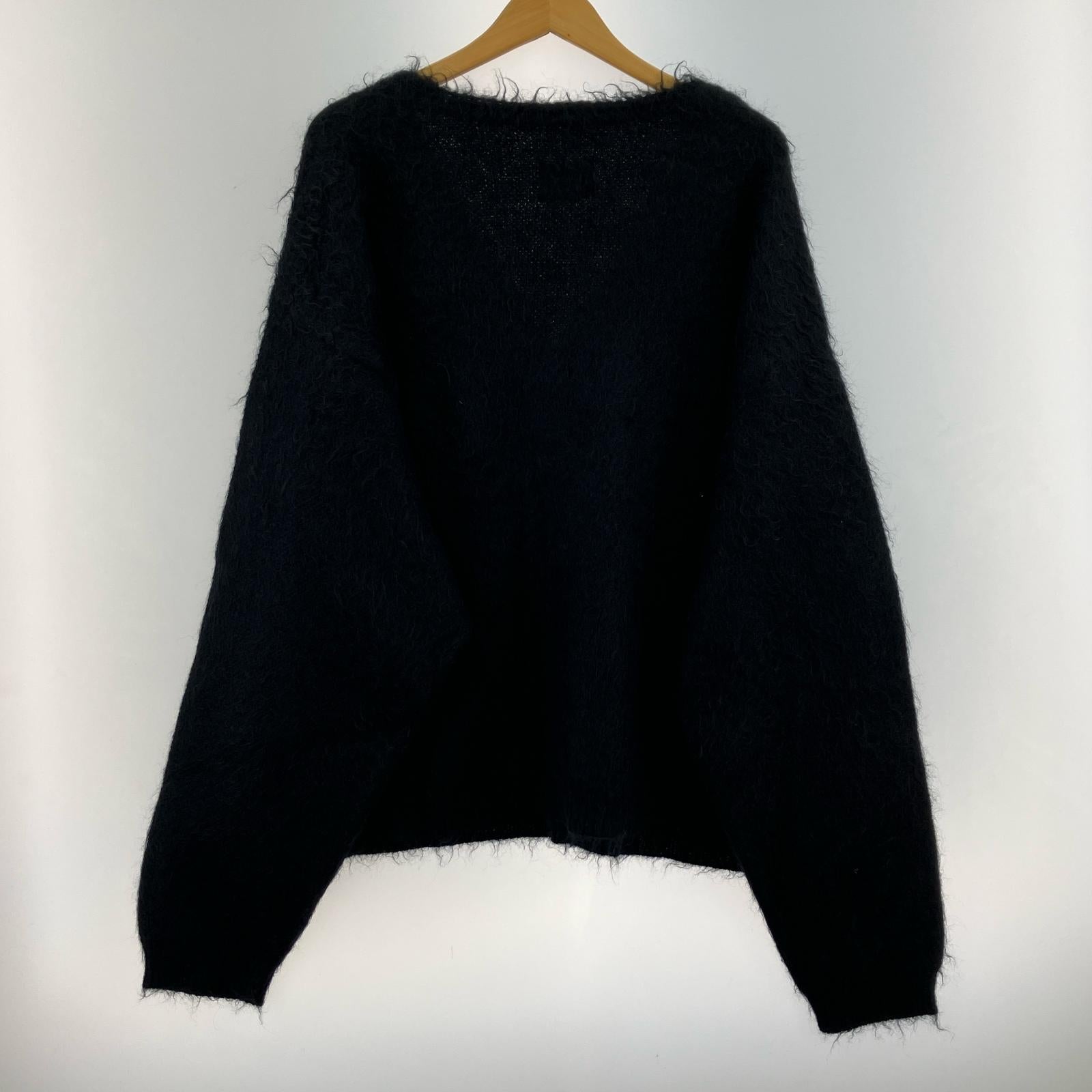 カーディガン MOHAIR CARDIGAN ブラック XL ブラック