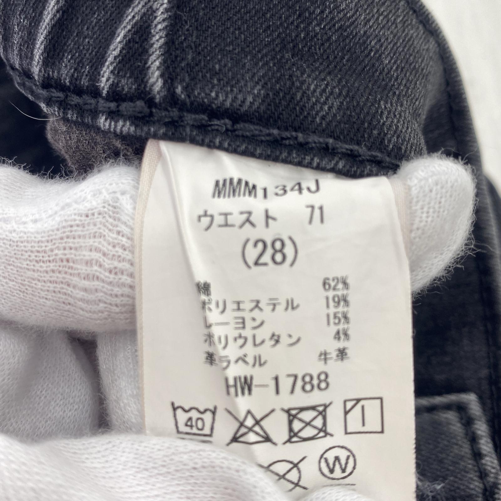 デニムパンツ デニムパンツ 28 ブラック