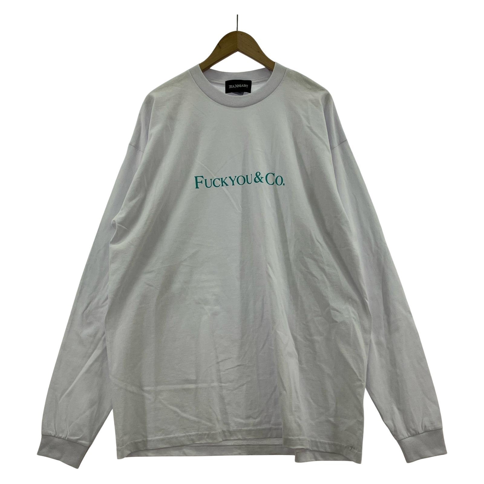 半袖Tシャツ MAJOGARY FUCKYOU &CO. Tシャツ ホワイト
