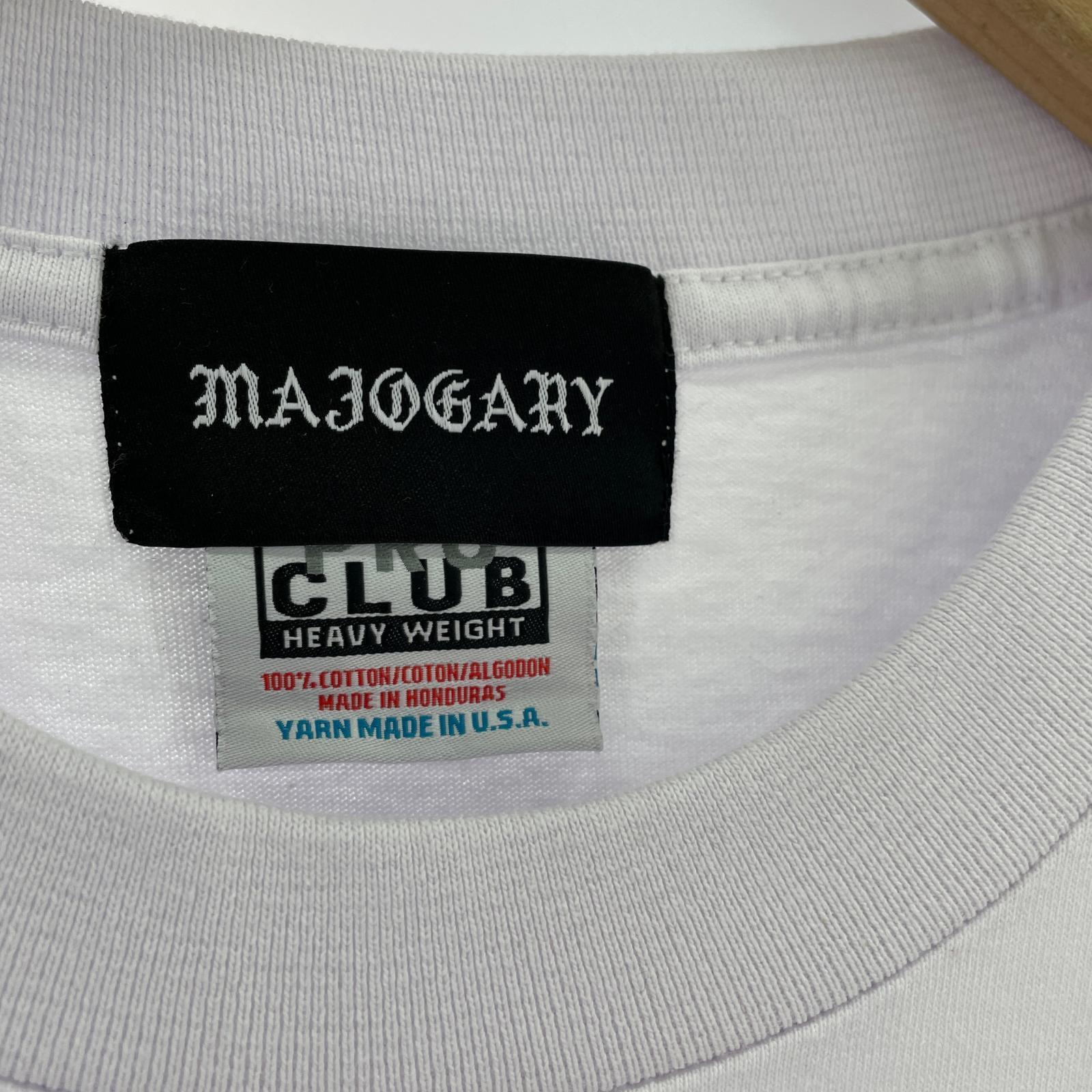 長袖Tシャツ MAJOGARY FUCKYOU &CO. Tシャツ ホワイト