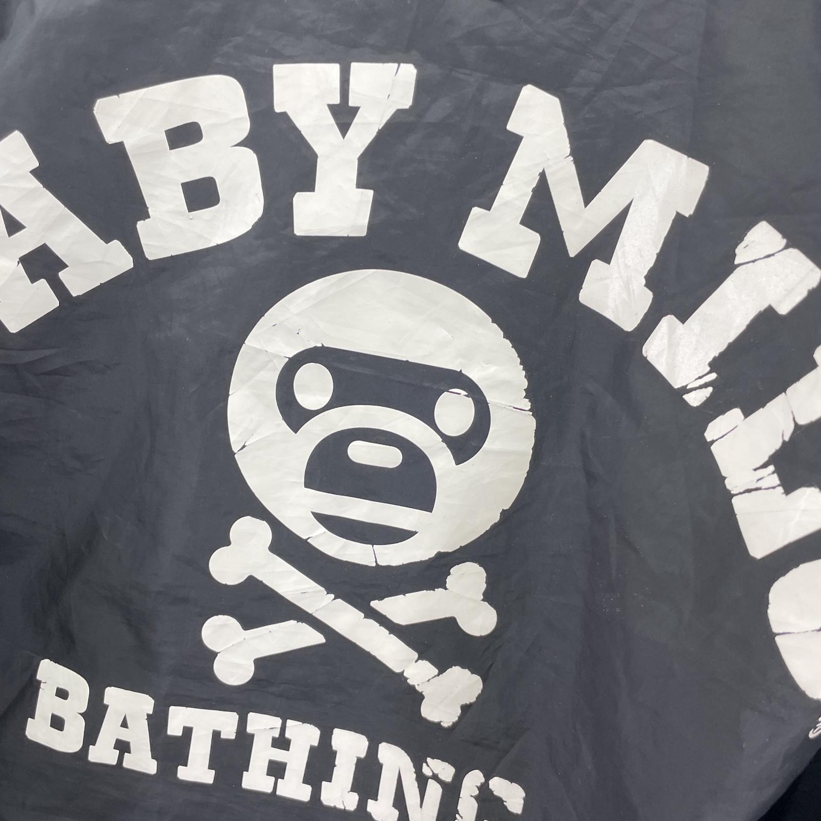 ジャケット A BATHING APE PIRATE コーチジャケット 黒 M ブラック