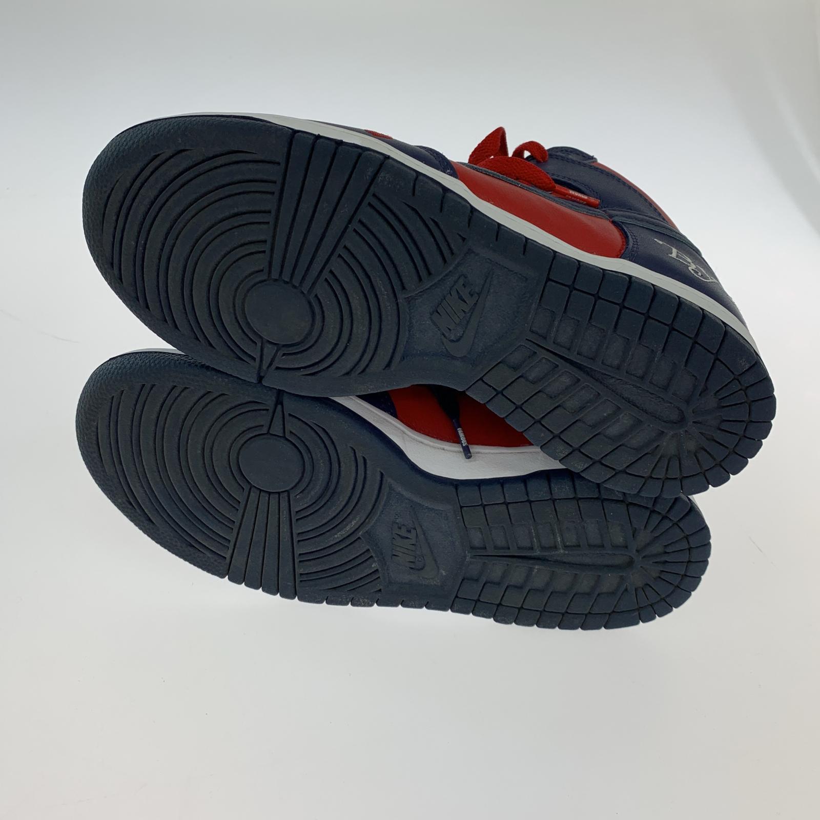スニーカー NIKE SB ×Supreme DUNK HIGH BY ANY MEANS (24cm)