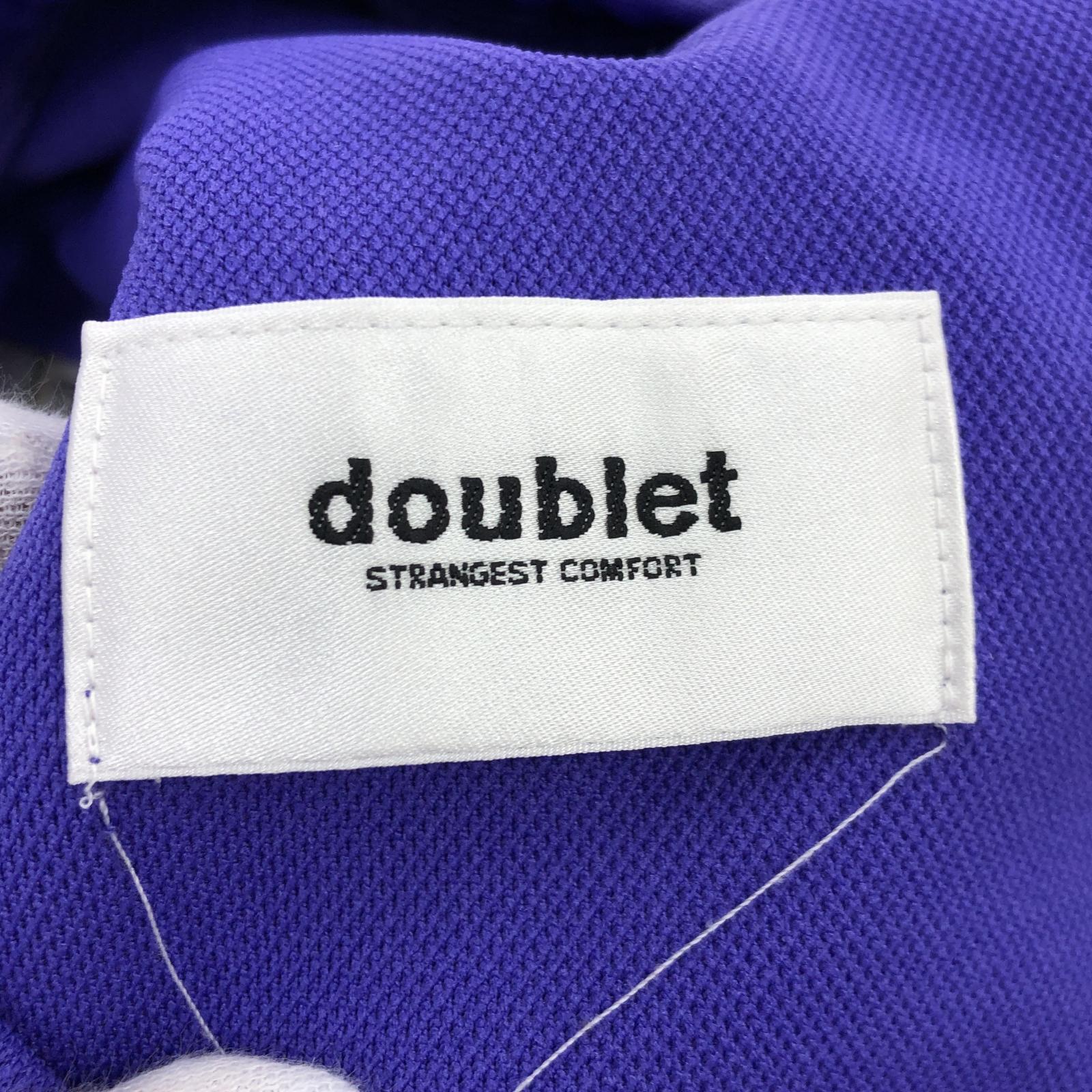 パンツ 刺繍トラックパンツ 紫 パープル