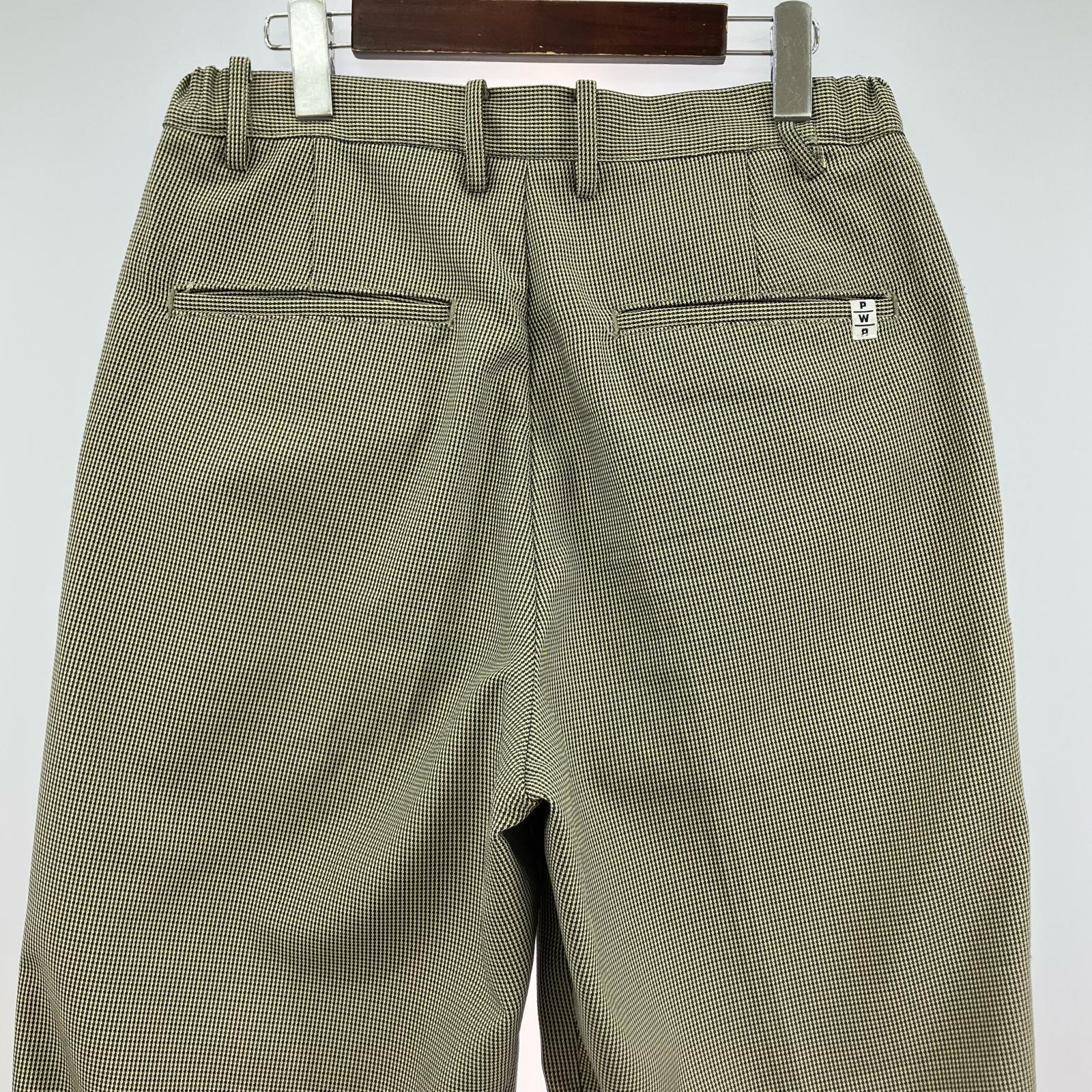 パンツ PWA 24AW UNIHOME-02 千鳥格子 (M)