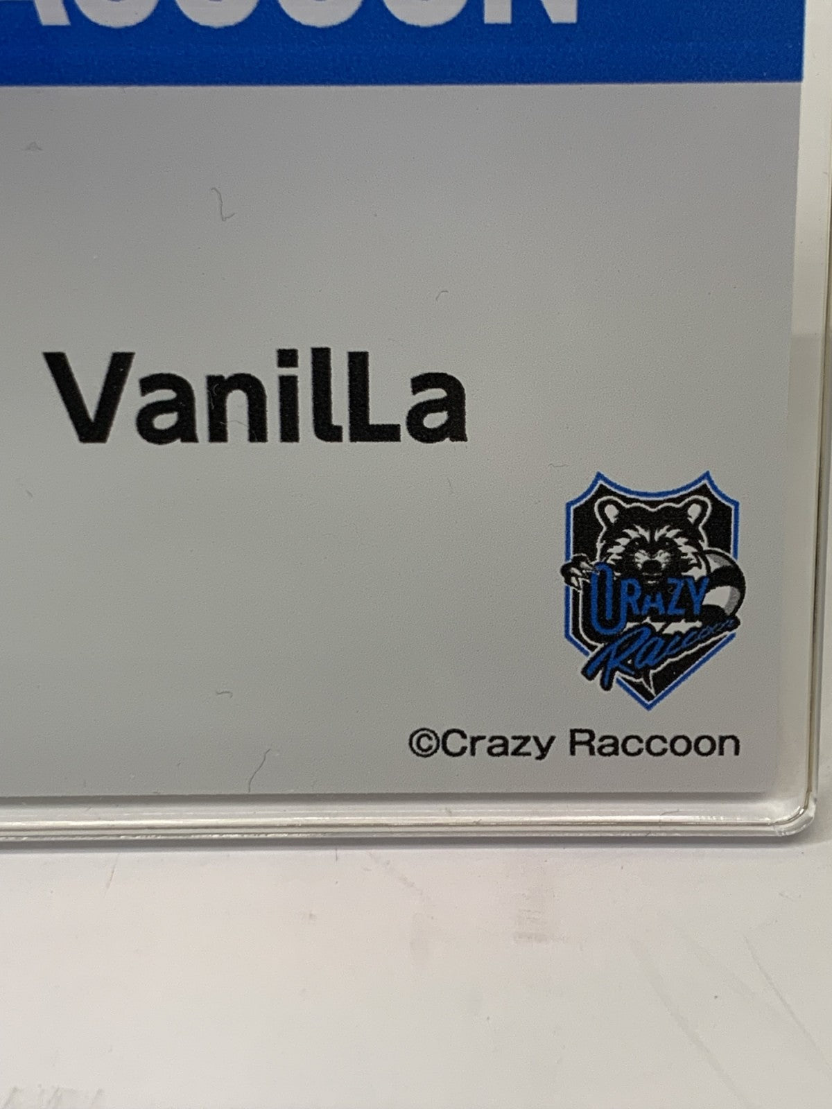 CR クレイジーラクーン Vanilla アクリルバッジ フィギュア/グッズ