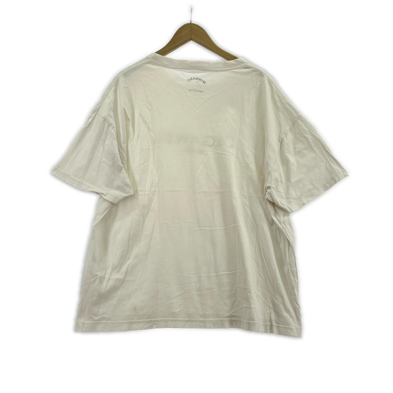 半袖Tシャツ MINANO S/Sカットソー 白 ホワイト