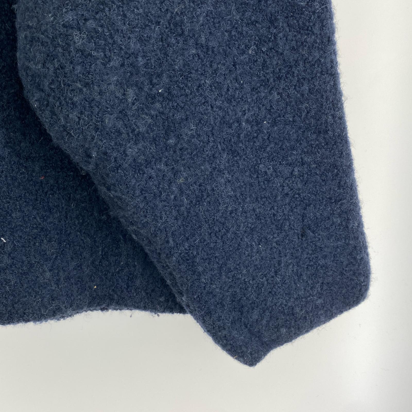 ニット 22AW アルパカ ウール 紺 (3)