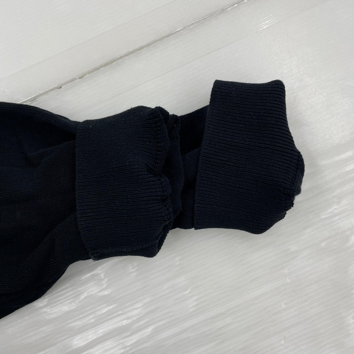 ニット SATURDAYS NEW YORK CITY コットンニット 黒 XL LL ブラック