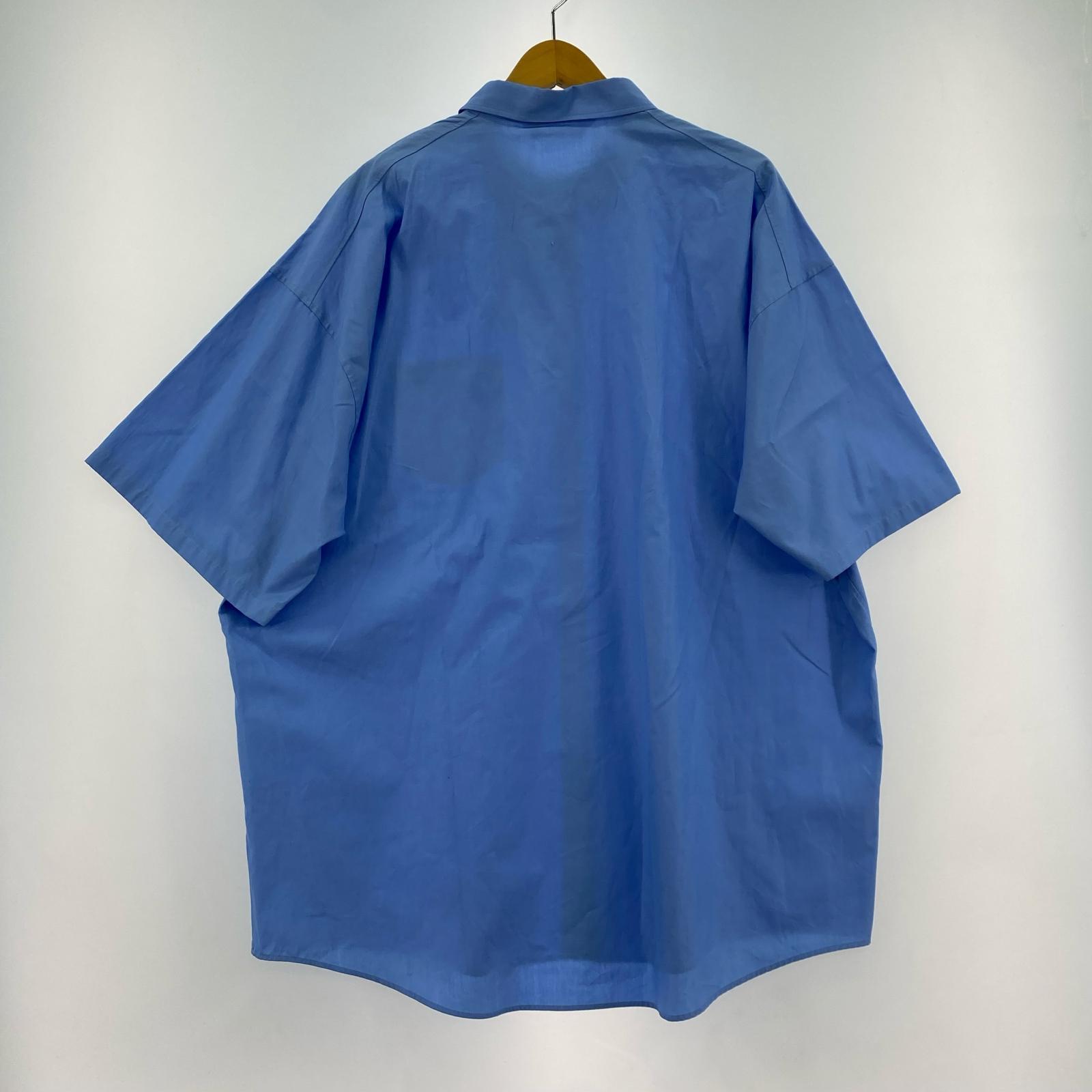 半袖シャツ OVERSIZED S/S SHIRTS DWXA049 2 ブルー