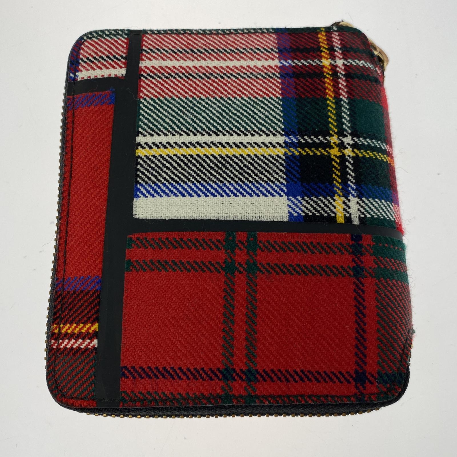 コンパクトウォレット TARTAN PATCHWORK 財布 マルチカラー
