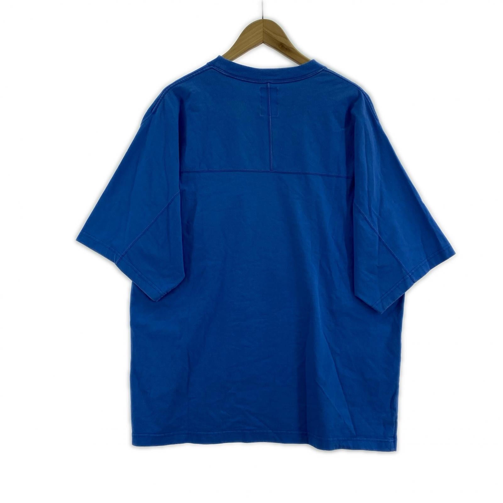 半袖Tシャツ ポケットTee 青