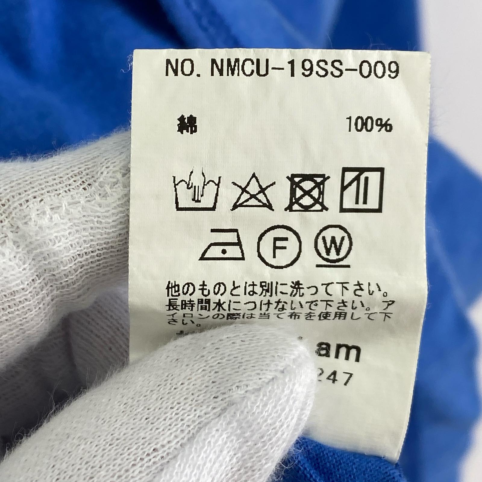半袖Tシャツ ポケットTee 青