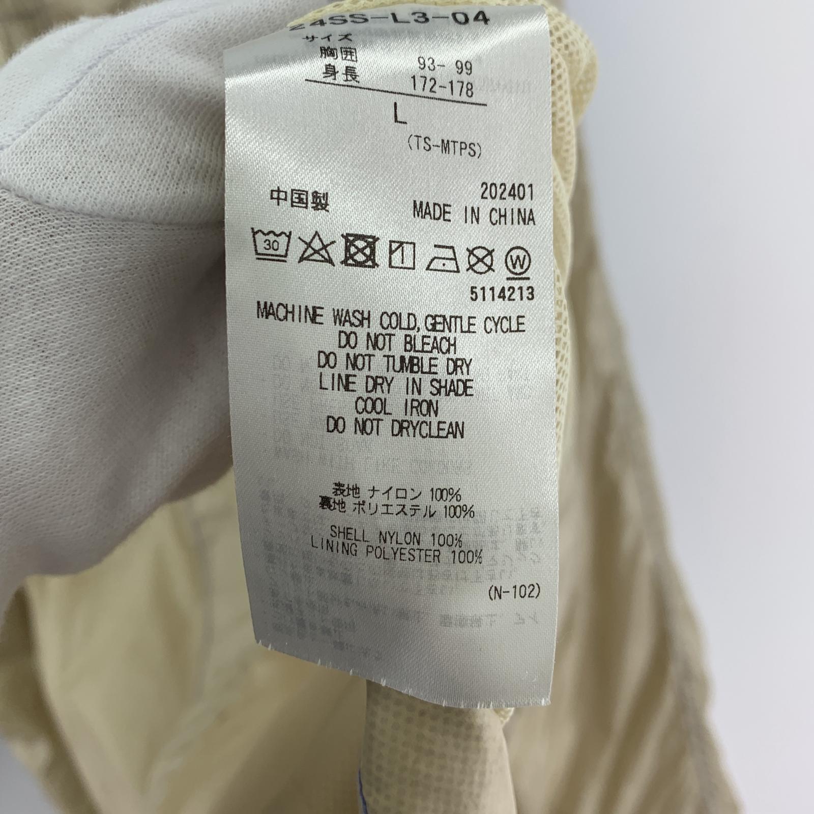 ジャケット MARMOT CAPITAL 24SS ナイロン ジャケット 白 (L) L ベージュ