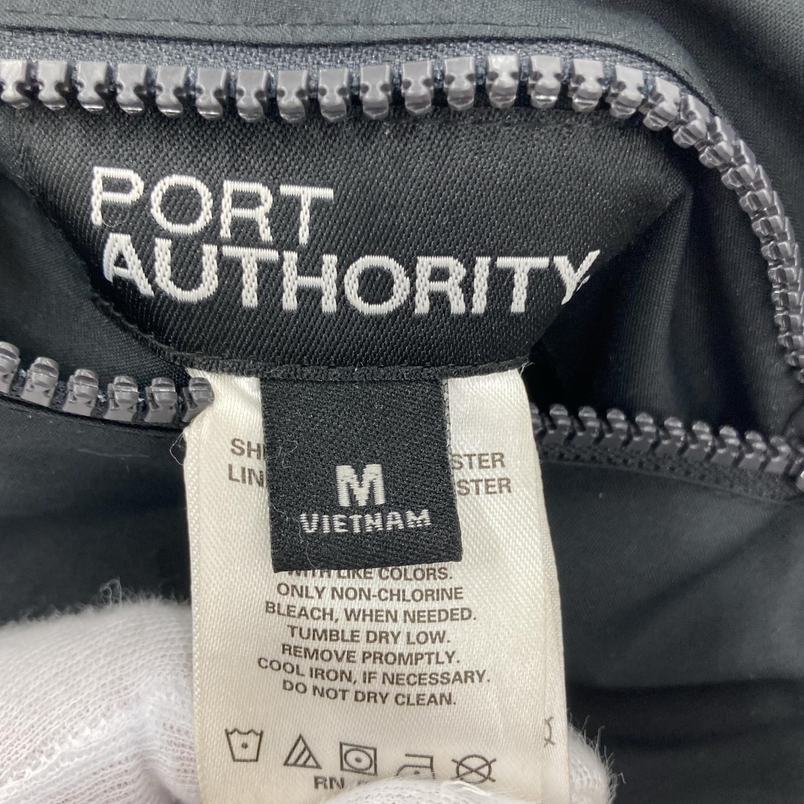 ジャケット PORT AUTHORITY リバーシブルベスト M ブラック