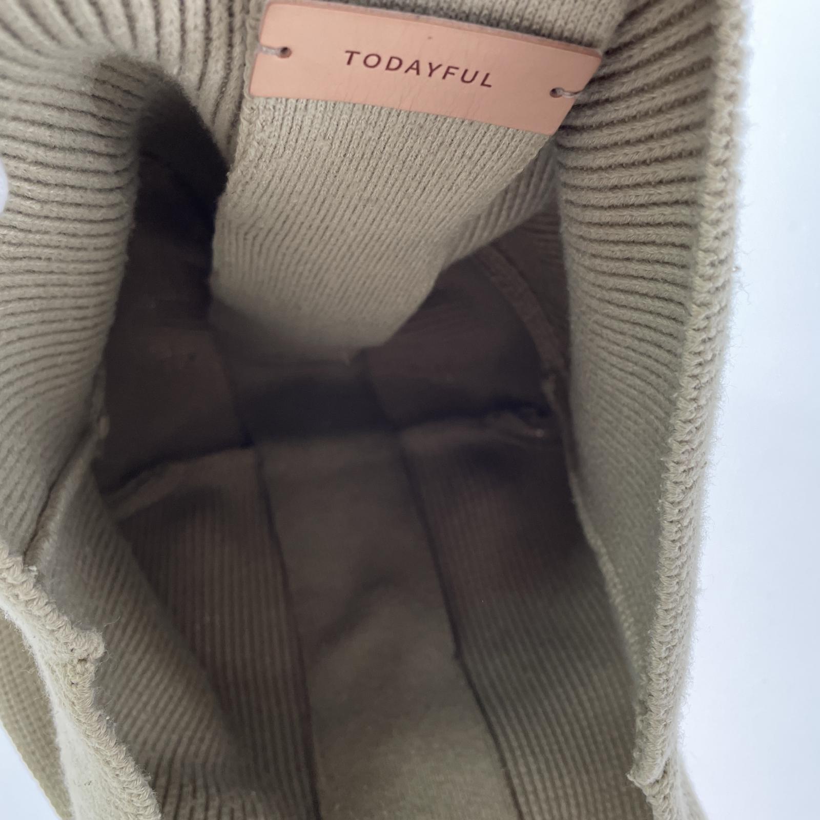 ハンドバッグ TODAYFUL ワンハンドルニットバッグ